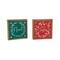 5" Red & Green Noel & Merry Christmas Tabletop Décor Set